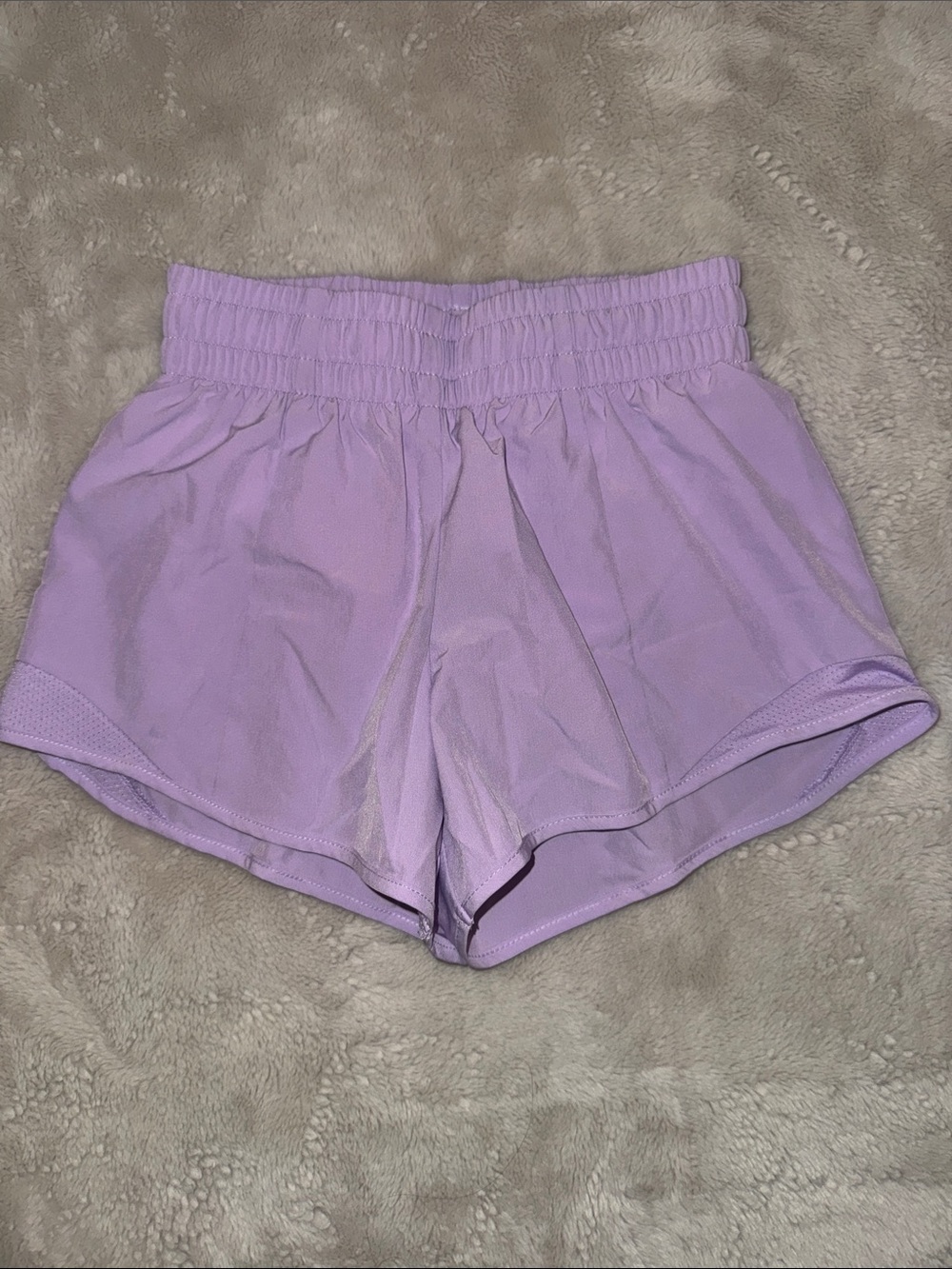 Athletic Works Lavender Kids Athletic Shorts